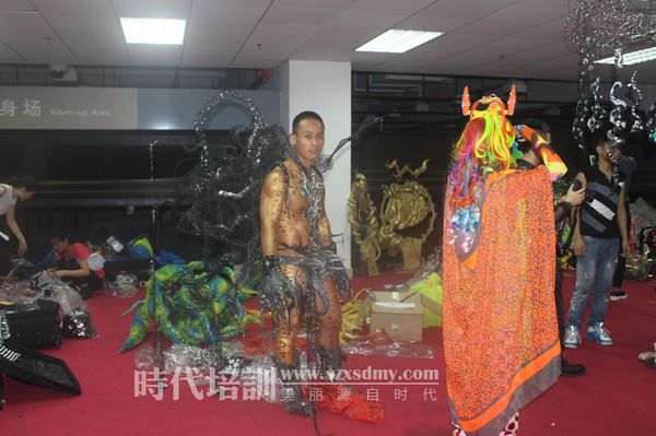中國好形象化妝造型現(xiàn)場