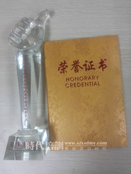 中國好形象時代美容美發(fā)學(xué)校美發(fā)總監(jiān)獲得更佳造型師